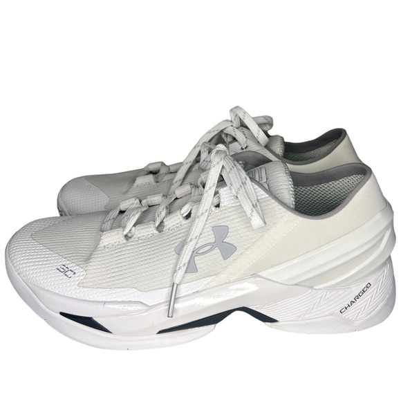 Under Armour Stephan Curry 2 low Chef White Sneakers - Picture 7 of 9